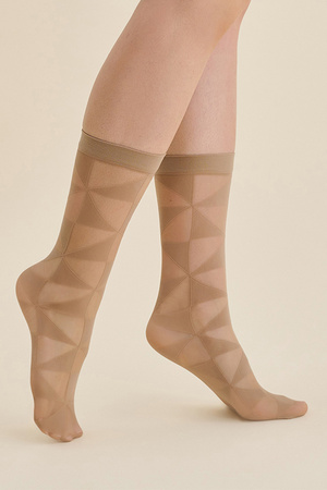 Skarpetki Gabriella Syla code 612 beige