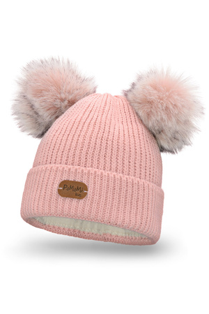 Pamami 17223 Nakrycie głowy czapka, 009 pudrowy róż