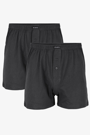 Majtki bokserki Atlantic 2BMB-003 grafitowy 