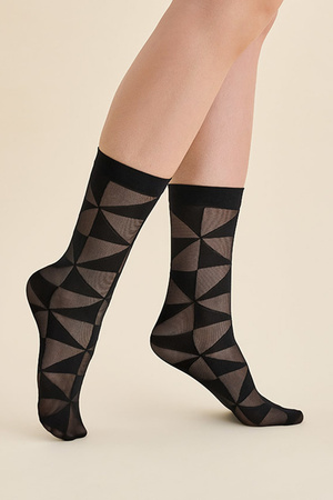 Skarpetki Gabriella Syla code 612 nero