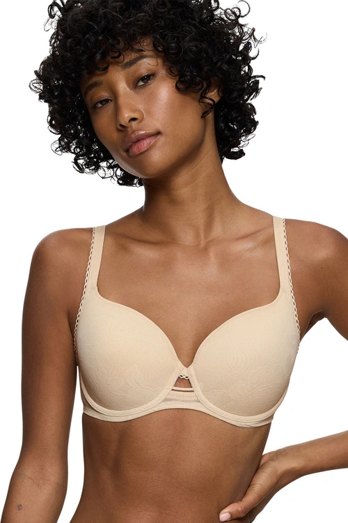 Biustonosz usztywniany Triumph 10205990 Wild Rose Sensation WP 00NZ-nude beige 