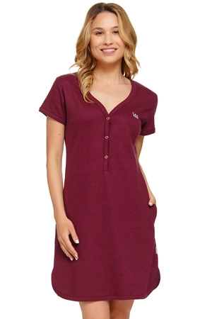 Nocna koszula Doctor Nap TCB.4115 sangria 