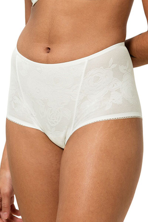 Wysokie figi Triumph 10207231 Wild Rose Sensation Maxi 00GZ-silk white