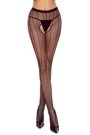 Rajstopy Passion TiOpen 040 black