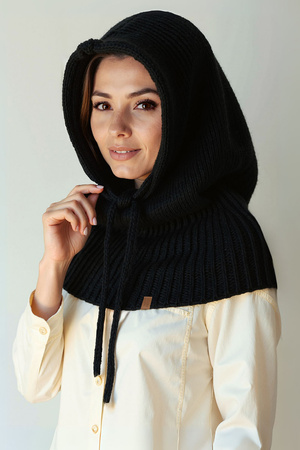 Kaptur balaclava Vivisence 70110 czarny