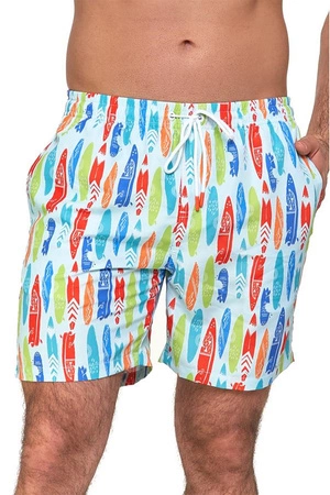 Bermudy kąpielowe Moraj KSZ2600-004 patt2-blue