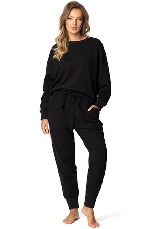 Komplet bluza+spodnie Dkaren DK-K-B7 czarny