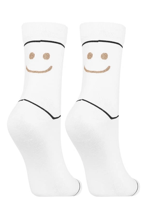 Moraj CSL250-914 skarpety za kostkę, bawełniane white