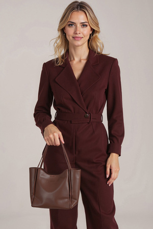 Torebka do ręki Vivisence T0004 brązowy