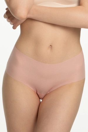 Wysokie figi Julimex Mousse Maxi brzoskwiniowy