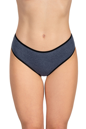 Majtki figi Vivisence 4016 gumka czarna: granat 