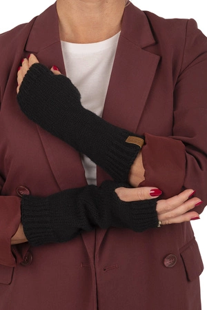 Rękawiczki dzianinowe Vivisence 7215 czarny