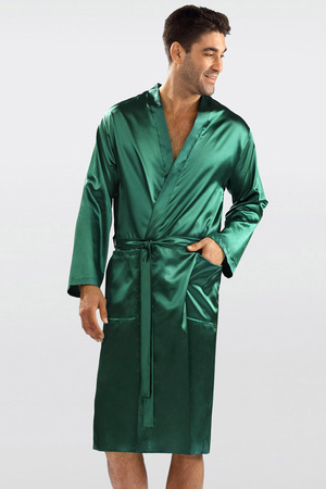 Dkaren Christian Nocna szlafrok, zielony