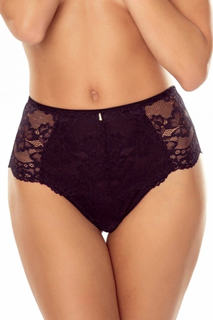 Lapinee 5039 Elif wysokie stringi wygodne dopasowanie czarny