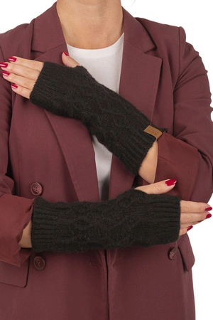 Rękawiczki dzianinowe Vivisence 7216 czarny