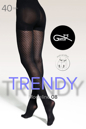 Rajstopy Gatta Modeline 08 40 DEN nero