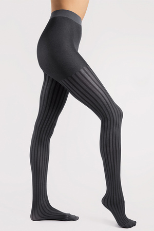 Wyrób pończoszniczy rajstopy Fiore Colour Story 30 DEN G6097 graphite