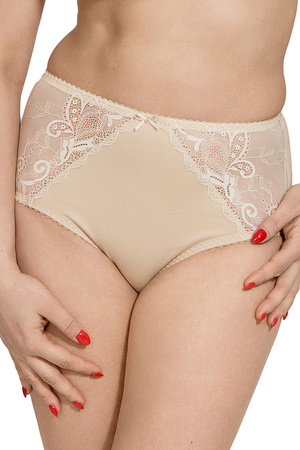 Mitex Aga Majtki wysokie figi, beż