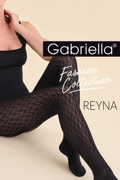 Rajstopy Gabriella Reyna Code 1214 nero