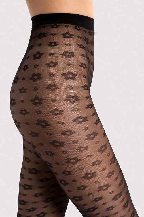  Wyrób pończoszniczy rajstopy Fiore Footloose 30 DEN G6087 black 