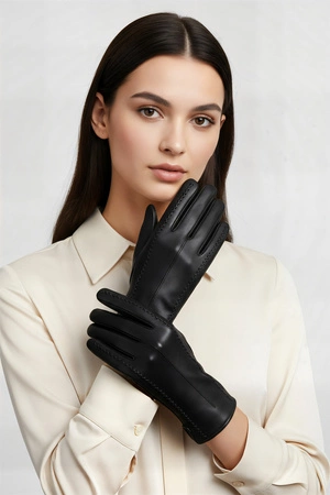 Vivisence 7209 rękawiczki z wełnianą podszewką