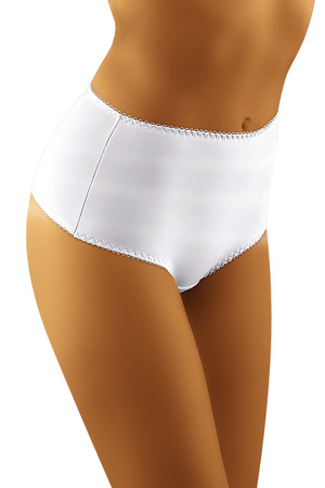 Majtki wysokie figi Wol-Bar Optima biały