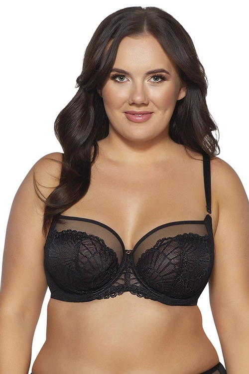 Biustonosz miękki Ava 2109 Puella Maxi black