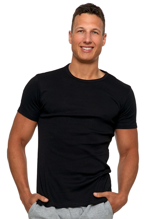 Koszulka t-shirt Moraj BMP 950-001 black 