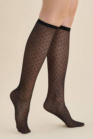 Gabriella Puntina Code 508 Wyrób pończoszniczy podkolanówki, nero