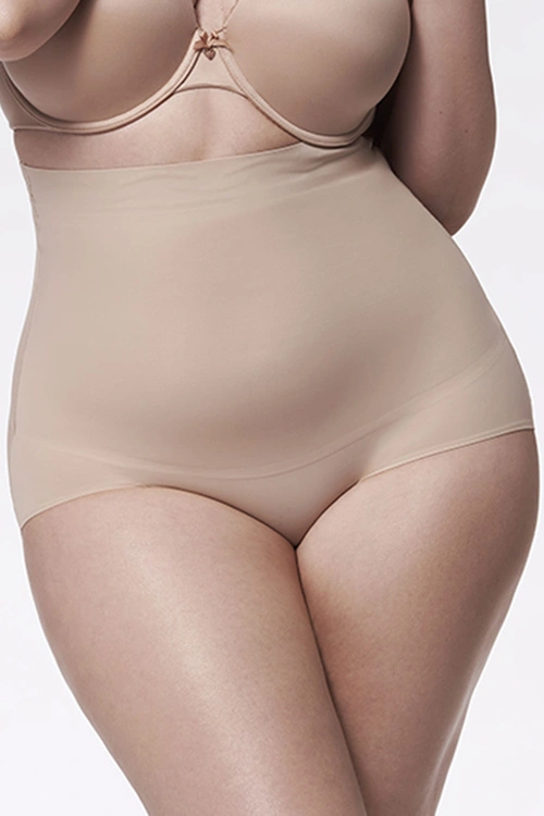 Julimex 241 Figi Wysoka Talia Majtki figi modelujące, natural