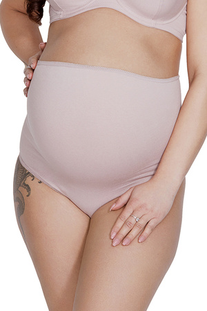 Mitex Mama Belly Majtki wysokie figi, powder pink