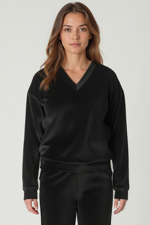 Bluza nierozpinana Vivisence 9002 czarny