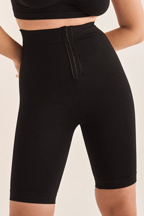 Gabriella Maxi Shape Corset Shorts 1401 szorty modelujące z haftkami black