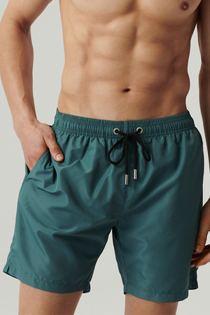 Kostium kąpielowy bermudy Atlantic KMB-223  szmaragdowy