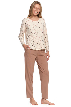 Piżama Moraj PDD4100-012 beige