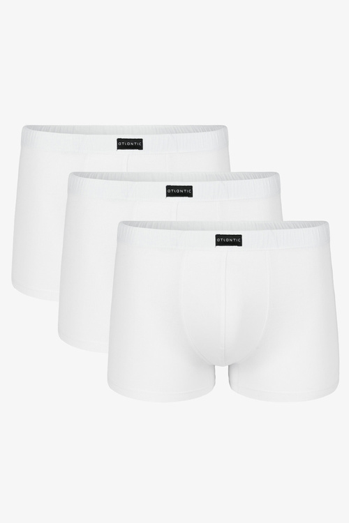 Atlantic 3BMH-007 bokserki 3-pack dopasowany krój biały