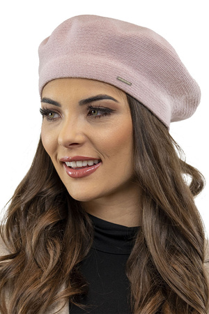 Vivisence 7005 Nakrycie głowy beret, różowy