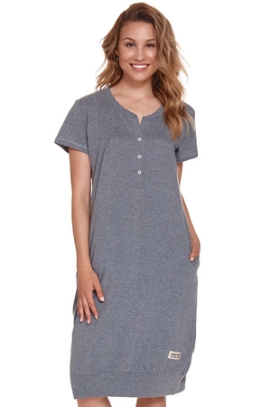 Nocna koszula Doctor Nap TCB.4348 dark grey 