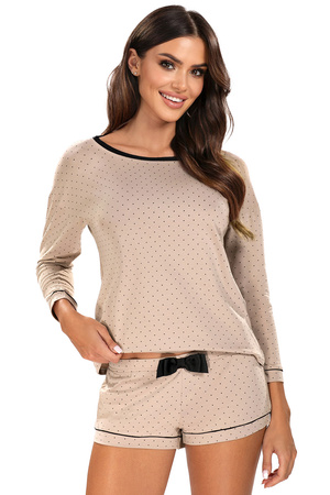 Nocna piżama Vivisence 2022 beżowy 