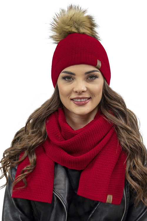 Vivisence 7041S Szalik lub apaszka szalik, czerwony