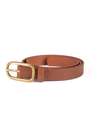 Pasek skórzany Vivisence P0004 brown