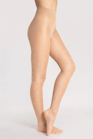 Wyrób pończoszniczy rajstopy Fiore Sandy 15 DEN G6078 nude