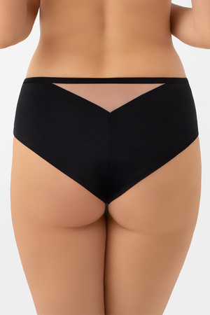 Gorsenia B001 Lexi brazyliany z wysokim stanem czarny