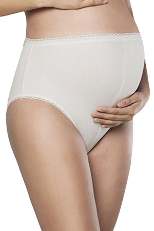 Italian Fashion Mama maxi Majtki figi, pudrowy