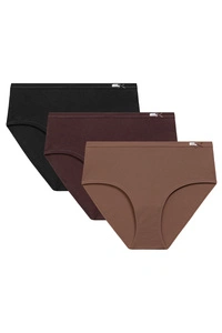 Atlantic 3CLP-004B figi z wysokim stanem 3 pack cappucino/czekoladowy/czarny