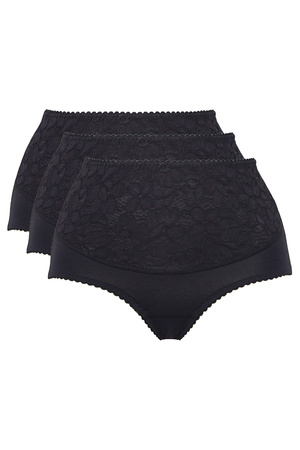 Figi modelujące Mitex Ala Maxi 3-pak czarny