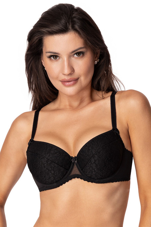 Biustonosz push-up PariPari Laila Maxi black