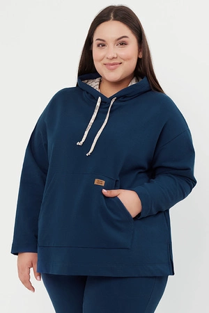 Bluza nierozpinana Italian Fashion Lagos dł.r. jeans