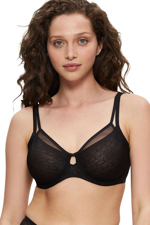 Biustonosz miękki Triumph 10215906 Signature Sheer W01 EX 0004-black