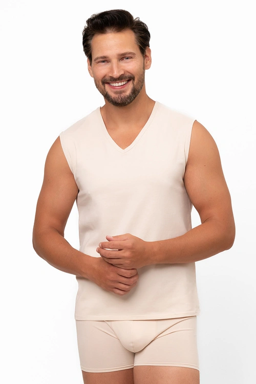 Koszulka bez rękawów Italian Fashion Apollo sz.r. beż